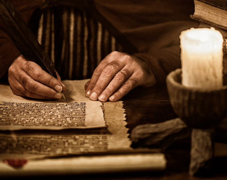 Cover image of Uncovering medieval stories held in parchment